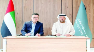 اتفاقية تعاون.. جمارك أبوظبي والشبكة العالمية تطوران نظام التخليص الرقمي الجديد